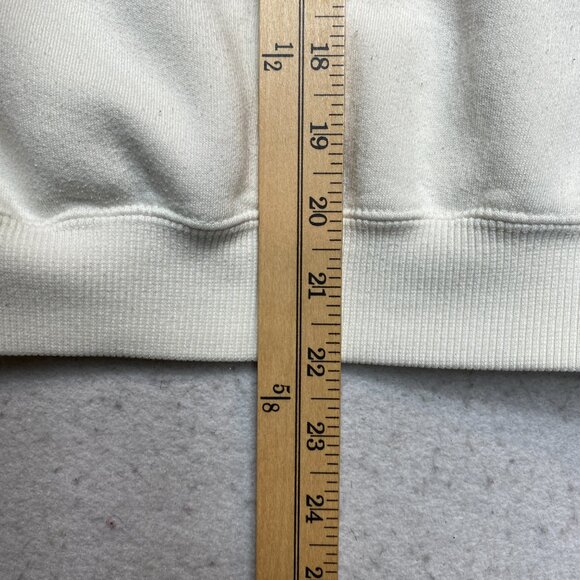 Vintage University Of Michigan Sweatshirt Mens M White Fleece Pullover Logo 90s - Picture 13 of 13